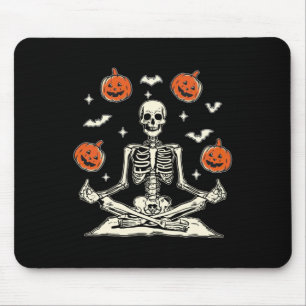 Anti Trump Skelet Halloween Lange Mouwen Muismat