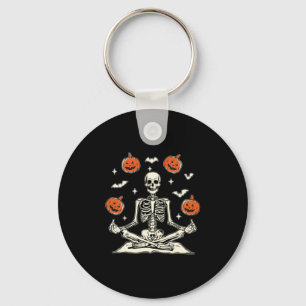 Anti Trump Skelet Halloween Lange Mouwen Sleutelhanger