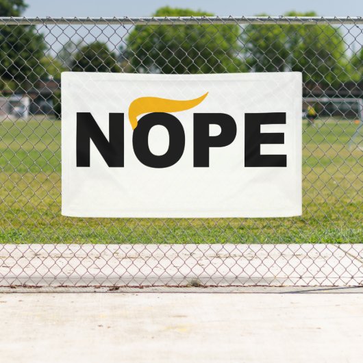 Anti Trump Spandoek (Insitu)