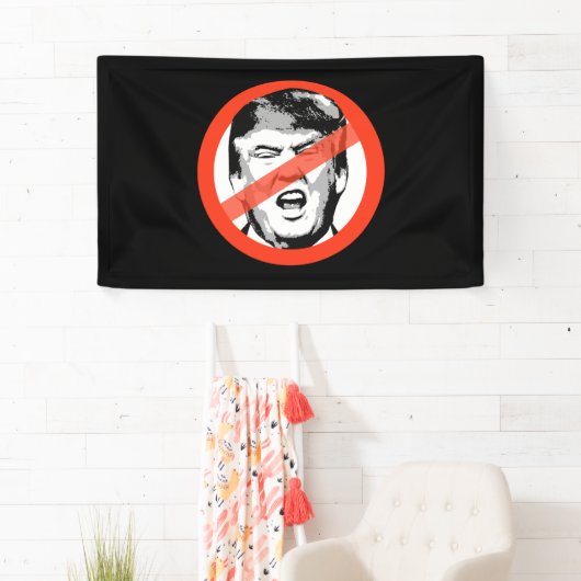 Anti-Trump Spandoek (Insitu)