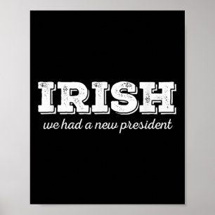Anti Trump St. Patricks Day Iers Nieuw President Poster
