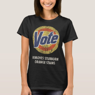 Anti-Trump Stem Wasmiddel Grappig  T-shirt