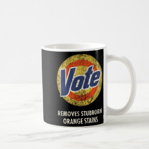 Anti-trump stem wasmiddel grappig vintage An Koffiemok