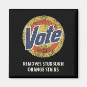 Anti-Trump Stemmen Detergent Fun  Magneet (Voorkant)