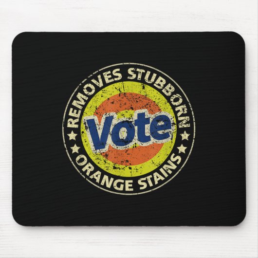 Anti-Trump Stemwasmiddel Grappige geschenken Muismat (Voorkant)