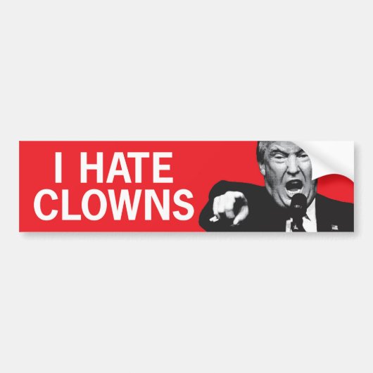Anti Trump Sticker (Voorkant)