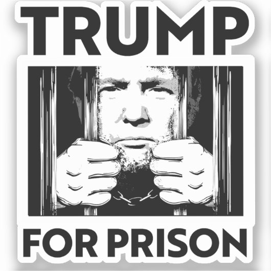 Anti-Trump Sticker (Voorkant)