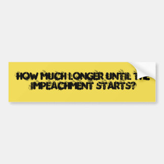 Anti-Trump-sticker Bumpersticker