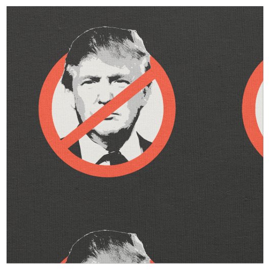 Anti-Trump Stof (Close Up)