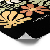 Anti Trump Subtle Not My President Flowers Vrouwen Poster (Hoek)