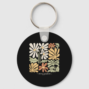 Anti Trump Subtle Not My President Flowers Vrouwen Sleutelhanger