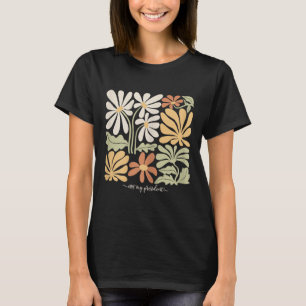 Anti Trump Subtle Not My President Flowers Vrouwen T-shirt