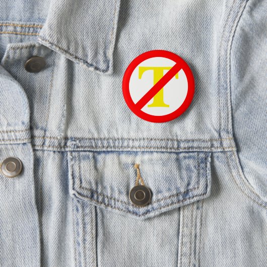 Anti-Trump Symbol Button (In situ)