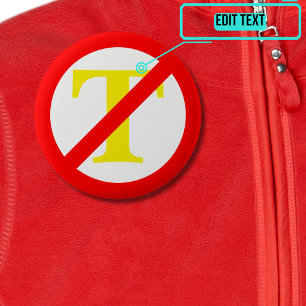 Anti-Trump Symbol Button