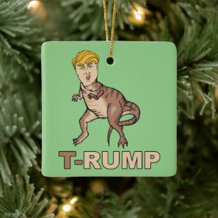 Anti-Trump - T-RUMP - Anti-Trump - Keramisch Ornament