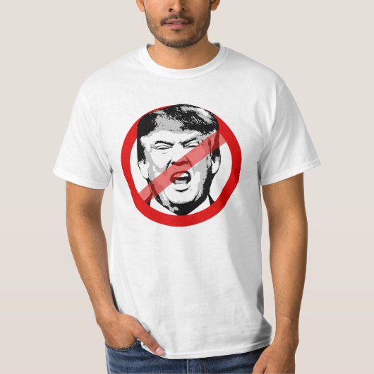 ANTI-TRUMP - - - T-SHIRT (Voorkant)