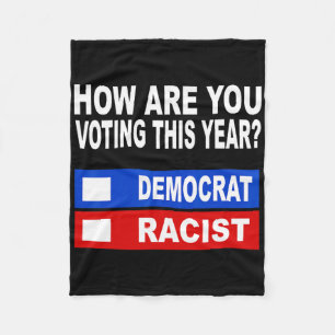 Anti Trump T-shirts Anti-Republikeinse Democratisc Fleece Deken