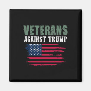 Anti Trump T-shirts - Veteranen Tegen Donald Trump Magneet