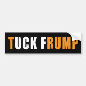anti Trump Trump Trump F Trump Grappig Bumpersticker (Voorkant)