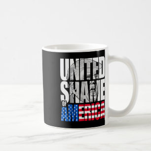 Anti Trump United Shame of America vlag Koffiemok