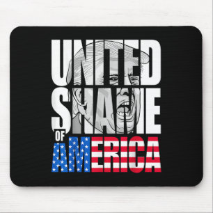 Anti Trump United Shame of America vlag Muismat