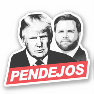 Anti Trump Vance - Pendejos Sticker