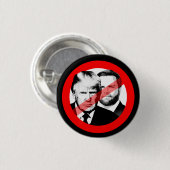 Anti Trump Vance Ronde Button 3,2 Cm (Voorkant /achterkant)