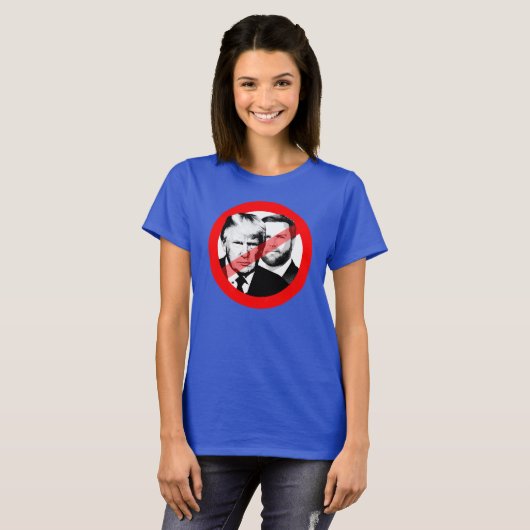 Anti Trump Vance T-shirt (Voorkant volledig)