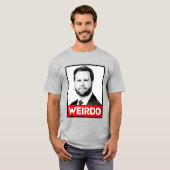 Anti Trump Vance - Vreemd T-shirt (Voorkant volledig)