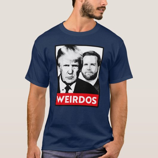 Anti Trump Vance - Weirdos T-shirt (Voorkant)