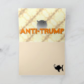 Anti Trump / vangt de grote vis!, kaart (Binnen)