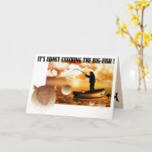 Anti Trump / vangt de grote vis!, kaart (Gele Bloem)