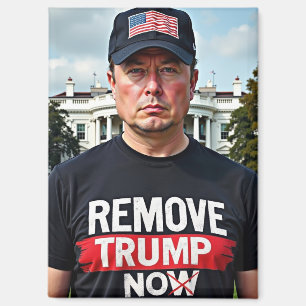 Anti-Trump verwijder Trump Magneet
