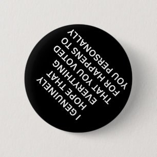 Anti-Trump verzet zich tegen fascisme en politieke Ronde Button 5,7 Cm