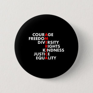 Anti-Trump verzet zich tegen politiek Ronde Button 5,7 Cm