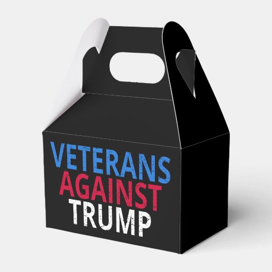 Anti-Trump - Veteranen tegen Trump Bedankdoosjes (Voorkant Zijde)