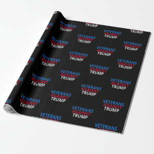 Anti-Trump - Veteranen tegen Trump Cadeaupapier