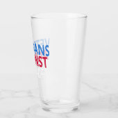 Anti-Trump - Veteranen tegen Trump Glas (Links)