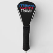 Anti-Trump - Veteranen tegen Trump Golfheadcover (Voorkant)
