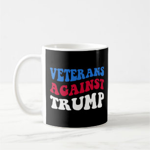 Anti-Trump - Veteranen tegen Trump II Koffiemok