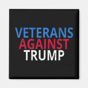 Anti-Trump - Veteranen tegen Trump Magneet