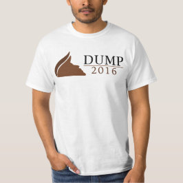Anti-Trump voor President Shirt (pomp) | 2016)