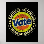 Anti-trump Vote Detergent Funny Gifts  Poster (Voorkant)