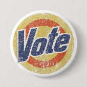 Anti-Trump Vote Detergent Funny Ronde Button 7,6 Cm (Voorkant)