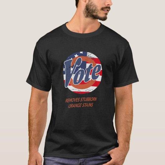 Anti-Trump Vote Detergent Funny  T-shirt (Voorkant)
