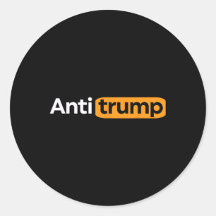 Anti Trump Weersta Impeach Trump 8647 86 47 - Grap Ronde Sticker