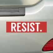 Anti-Trump weerstaan Bumpersticker (Op auto)