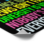 Anti-Trump-wetenschapsvluchtelingen houden van vro Poster (Hoek)