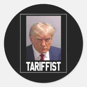 anti-trumpetariër ronde sticker