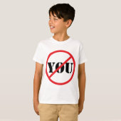 Anti-u T-shirt (Voorkant volledig)